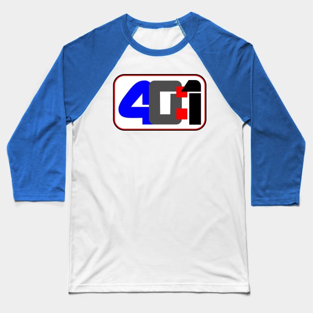 40:1 Two Stroke Oil Ratio Tee Baseball T-Shirt by JSchuck